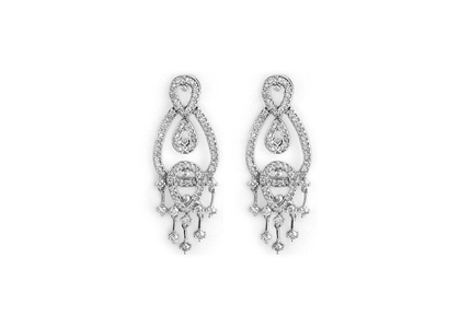 White Gold Plated | Fashion Earrings